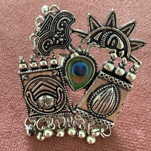 Silver oxidized ring